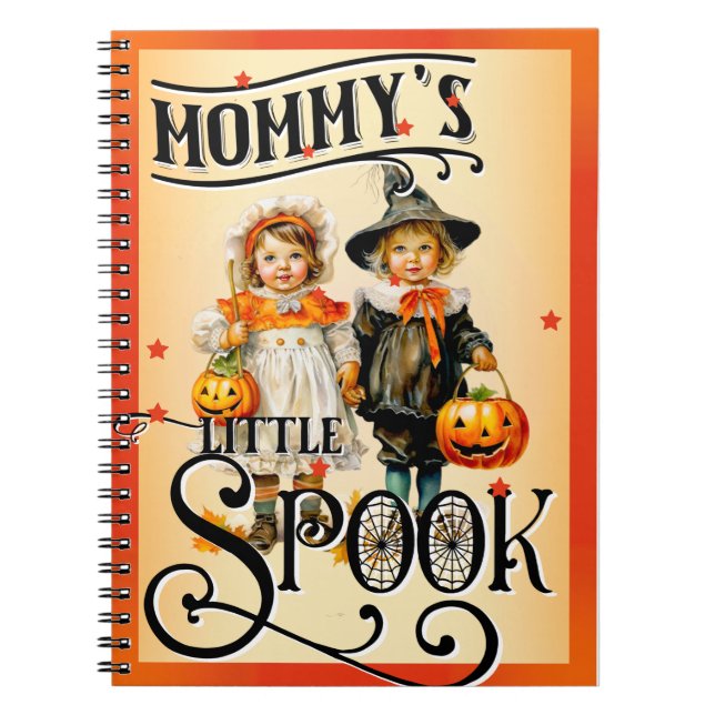 Carnet Halloween Funny Retro (Devant)