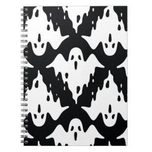 Carnet Halloween Ghost Éffrayant Motif sans couture