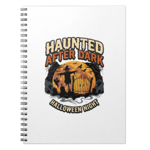 Carnet Halloween Hanté Après la Tombée de la Nuit