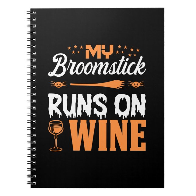 Carnet Halloween My Broomstick (Devant)