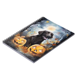 Carnet Halloween Nouvelle-Écosse avec la peur Citrouille