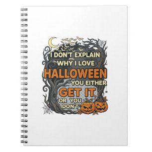 Carnet Halloween Obtenez-le Arbre Épouvantable Citrouille