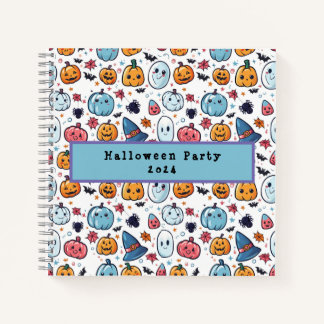 Carnet Halloween Party Planning personnalisé