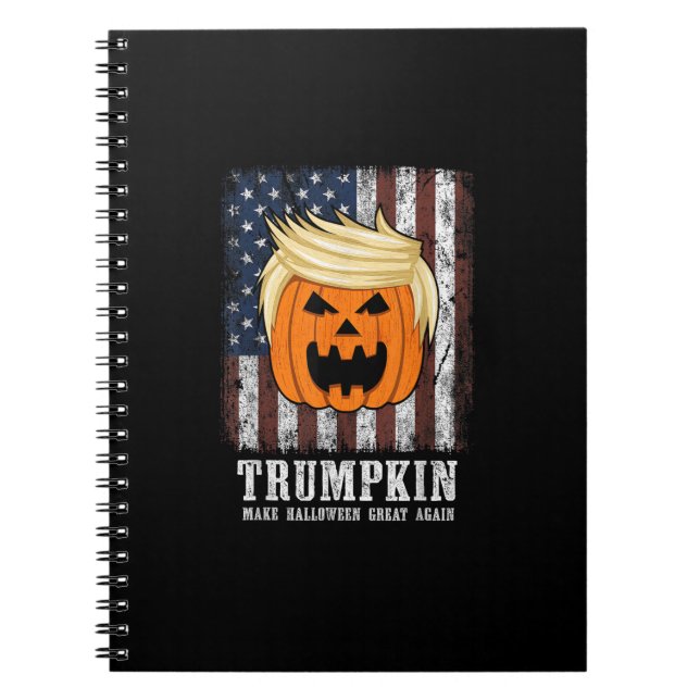 Carnet Halloween patriotique de Trumpkin (Devant)