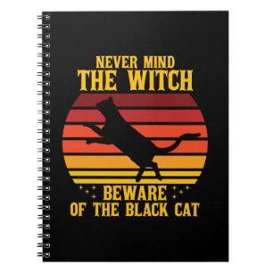 Carnet Halloween Peu importe la sorcière Méfiez-vous du c