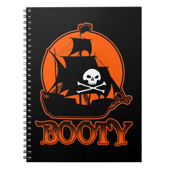 Carnet Halloween Pirate Boty (Devant)