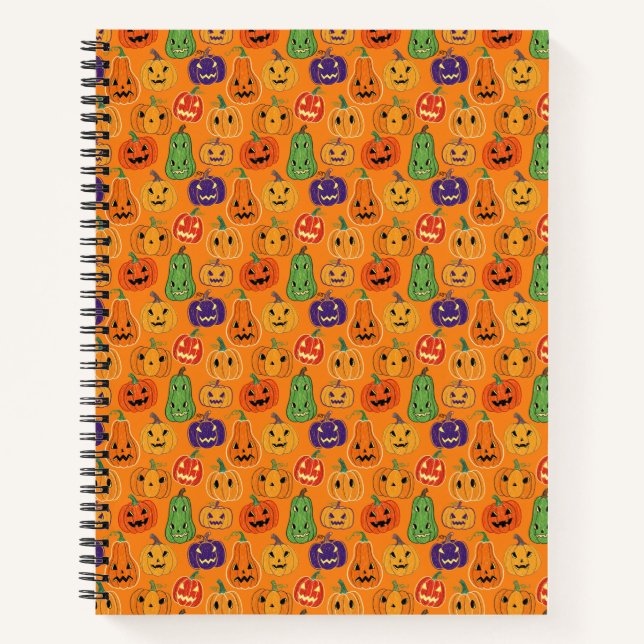 Carnet Halloween Pumpkin (Devant)