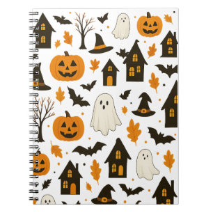 Carnet Halloween Scary Motif - Éffrayant & Festif