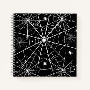 Carnet Halloween Spider Web