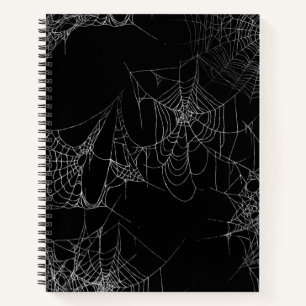 Carnet Halloween Spider Web
