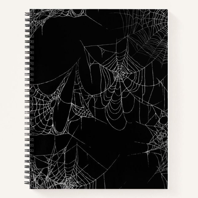 Carnet Halloween Spider Web (Devant)