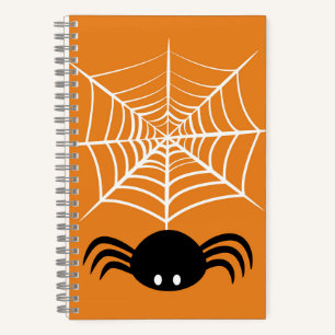 Carnet Halloween Spider Web