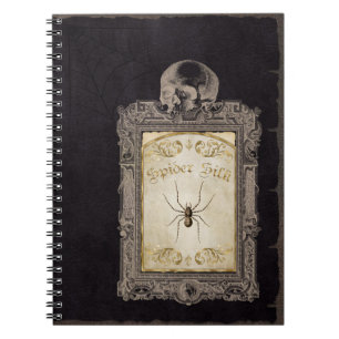 Carnet Halloween Spiderweb