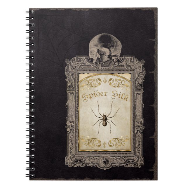 Carnet Halloween Spiderweb (Devant)