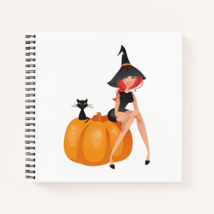 CARNET HALLOWEEN WITCH