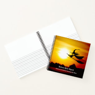 Carnet Halloween Witch