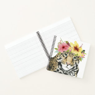 Carnet Halo tropical Sweet Cheetah