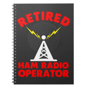 Carnet Ham Radio Opérateur Retraite Radio Tour Papa