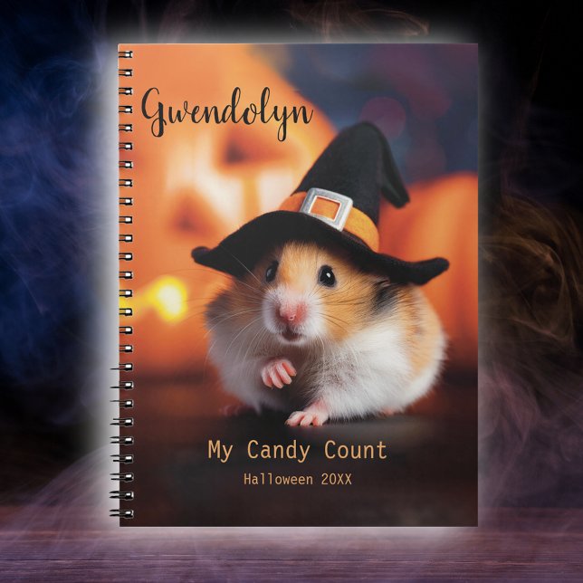 Carnet Hamster Witch Halloween Candy (Créateur téléchargé)