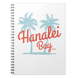 Carnet Hanalei Bay Hawaii Île de Kauai Souvenir Shot G