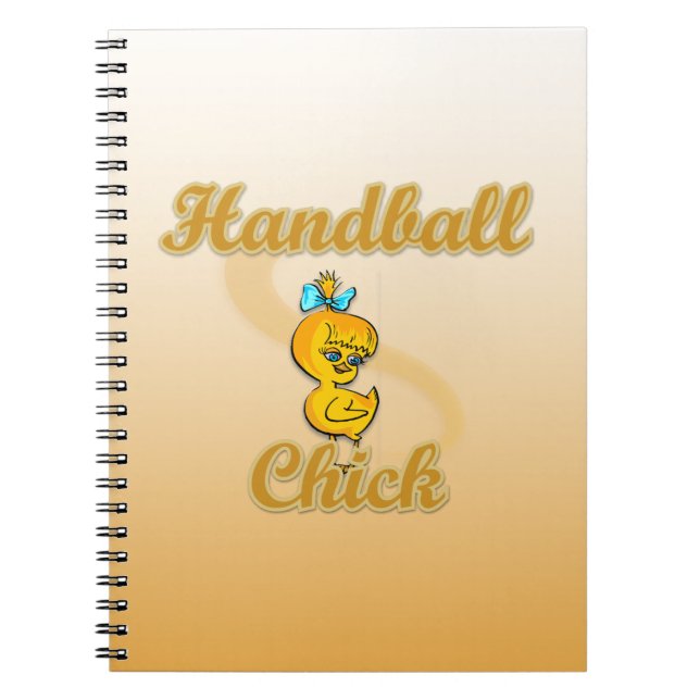 Carnet Handball Chick (Devant)