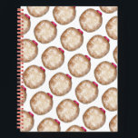 Carnet Hanoukka Sufganiyot Jelly Doughnut Donut Chanukah<br><div class="desc">La conception du carnet spiral présente une illustration originale d'un beigne à gelée classique. Super pour Hanoukka ! Ne vois-tu pas ce que tu cherches ? Vous avez besoin d'aide pour la personnalisation ? Cliquez sur "Contacter ce designer" pour avoir quelque chose créé juste pour vous !</div>