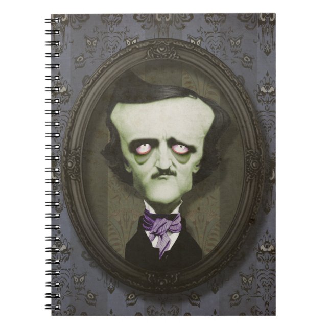 Carnet hanté de Poe de zombi (Devant)