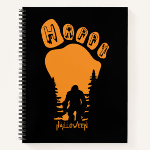 Carnet Happy Big Foot Halloween