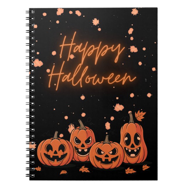 Carnet Happy Halloween Postcard (Devant)