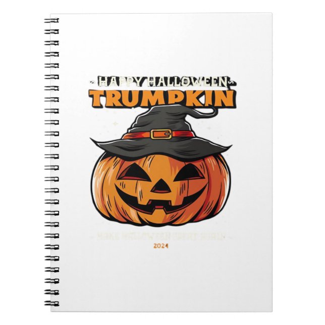 Carnet Happy Halloween Trumpkin Classic (Devant)