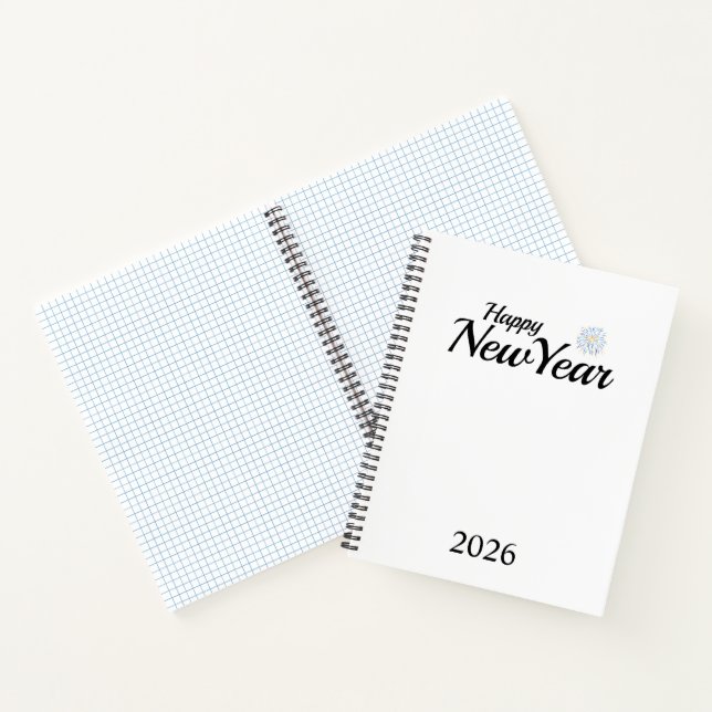 Carnet Happy New Year Custom Present (Intérieur)