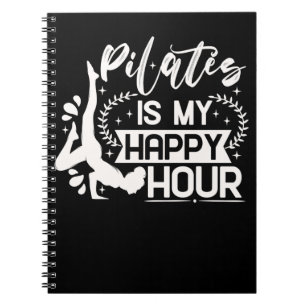 Carnet Happy Pilates Instructor Girl Funny Pilates Lover