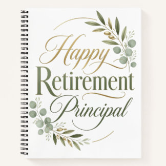 Carnet Happy Retirement Principal Gift