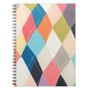 Carnet Harlequin Hopscotch - Motif Jacquard