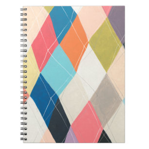 Carnet Harlequin Hopscotch - Motif Jacquard
