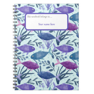 Carnet Harmonie aquatique