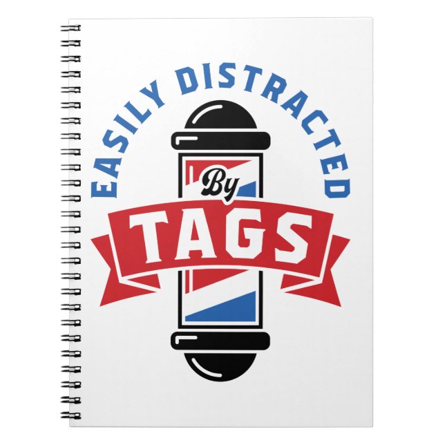 Carnet Harmonie Barbershop facilement distrait par des ét (Devant)