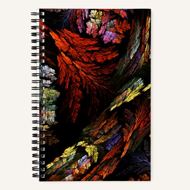Carnet Harmonie des couleurs Art Abstrait (Recto)