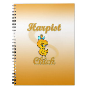 Carnet Harpist Chick