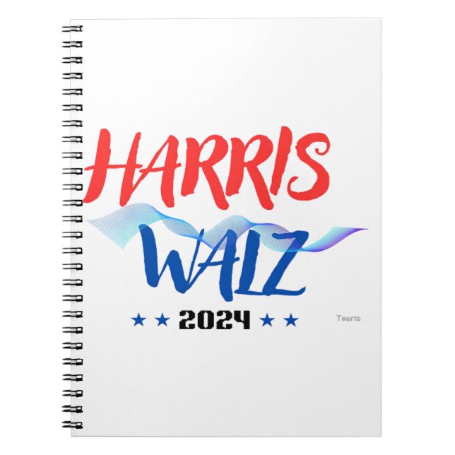 Carnet Harris Walz 2024 (Devant)