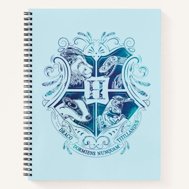 Carnet Harry Potter | Aguamenti HOGWARTS™ Crest (Devant)