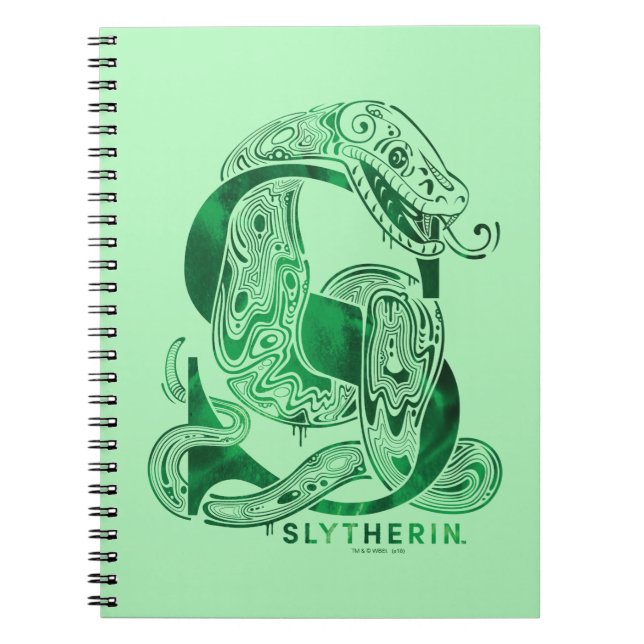 Carnet Harry Potter | Aguamenti SLYTHERIN™ Graphique (Devant)
