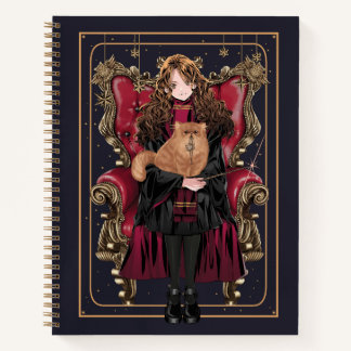 Carnet HARRY POTTER™ | Anime Hermione Granger assis