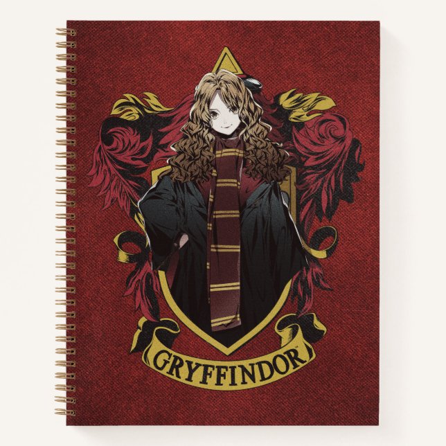 Carnet HARRY POTTER™ | Anime Hermione House Crest (Devant)