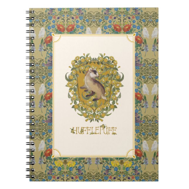 Carnet HARRY POTTER™ | Crête HUFFLEPUFF™ (Devant)