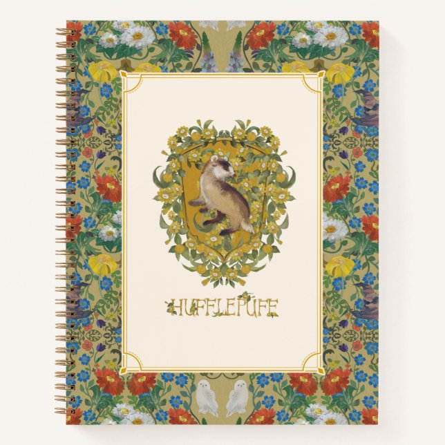 Carnet HARRY POTTER™ | Crête HUFFLEPUFF™ (Devant)