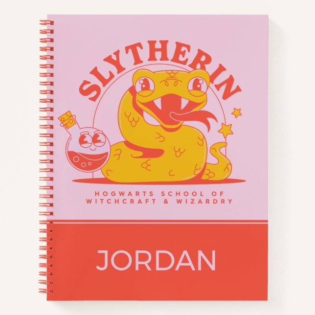 Carnet HARRY POTTER™ | École de Hogwarts SLYTHERIN™ (Devant)