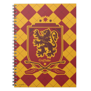 Carnet Harry Potter Gryffindor QUIDDITCH™ Blason