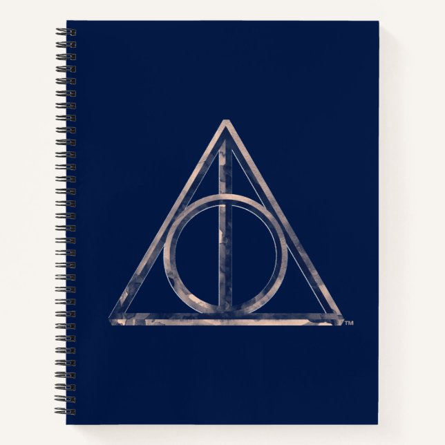 Carnet Harry Potter | Hallows Mortels Aquarelle (Devant)