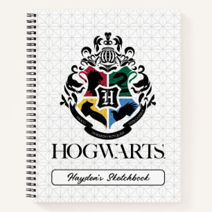 Carnet Harry Potter   HOGWARTS™ Pride School Crest Sketch